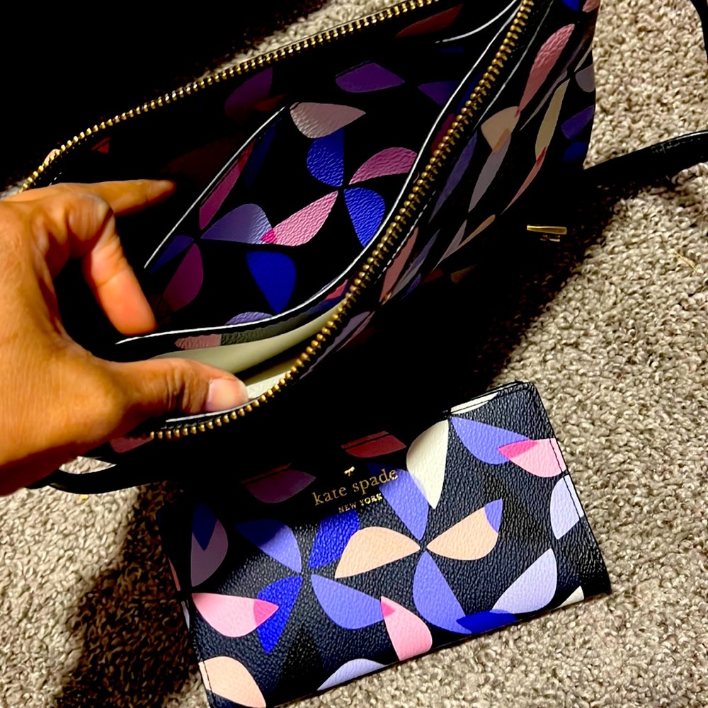 Kate spade wallet and cross body bag